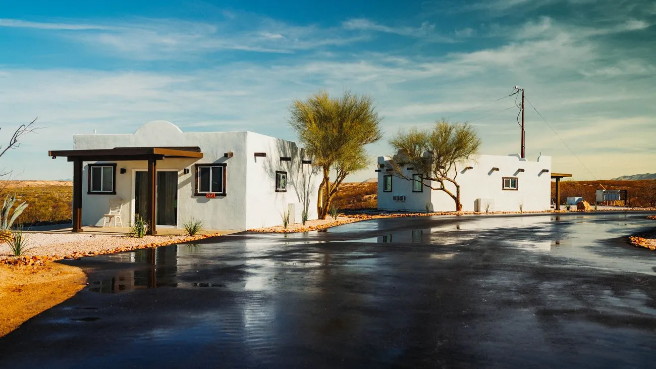 A renovated casita