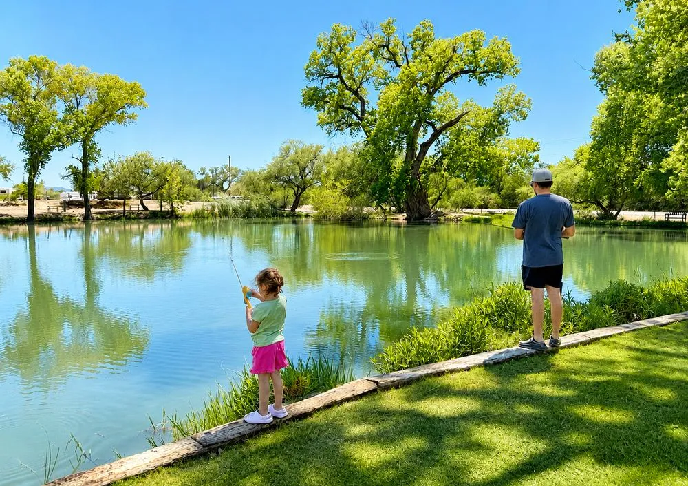 Two Fishing Ponds