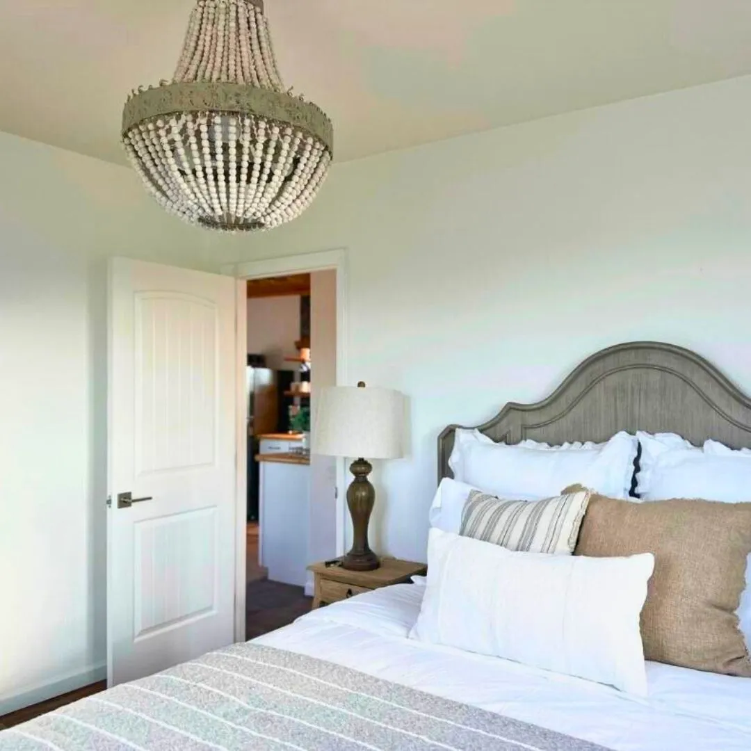 Inside a renovated casita